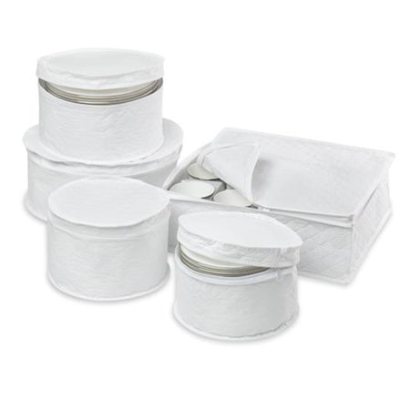 Honey-Can-Do Honey Can Do SFT-01630 5 Piece Dinnerware Storage Set SFT-01630